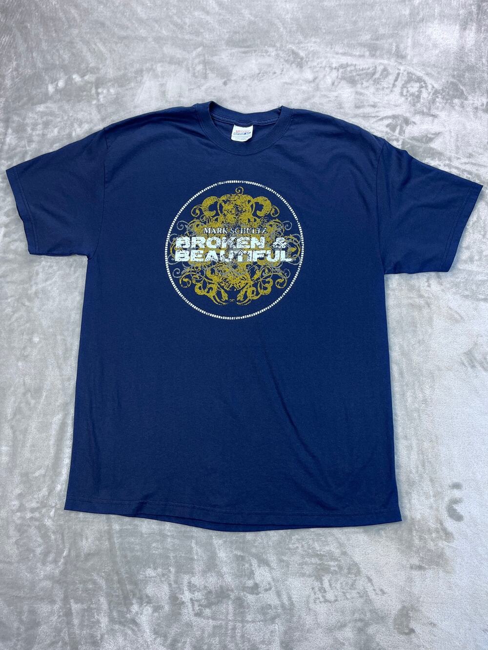 Mark Schultz "Broken & Beautiful" Band Tee Hanes XL
